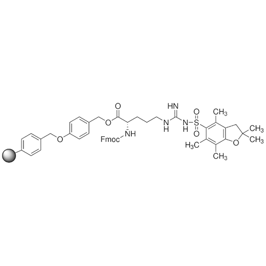 Fmoc-L-Arg(Pbf)-Wang resin