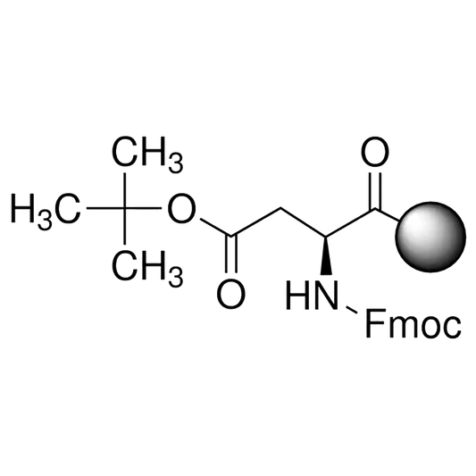 Fmoc-L-Asp(OtBu)-Wang resin